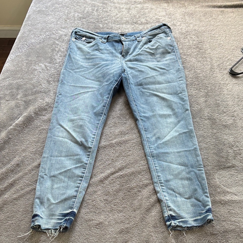 True Religion Halle Mid rise Super Skinny Jeans